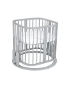 Culla per Letto 7 in 1 - Grigio
