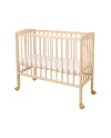 Lettino 2 in 1 con materasso - naturale