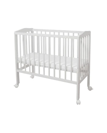 Lettino 2 in 1 con materasso - Bianco | Waldin