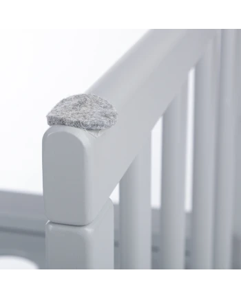 Waldin® Łóżeczko owalne 7w1, rośnie z dzieckiem. Zakup na lata!