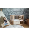 Owalne łóżeczko dziecięce | Waldin