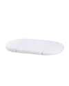 Lettino Ovale 7in1 con Materasso - Bianco | Waldin®