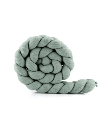 Paracolpi treccia per lettino in vari colori Waldin