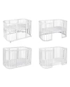 Lettino 7 in 1 con materasso Bianco | Waldin