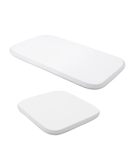 Set di lenzuolini in cotone per lettini 7-in-1 Bianco | Waldin