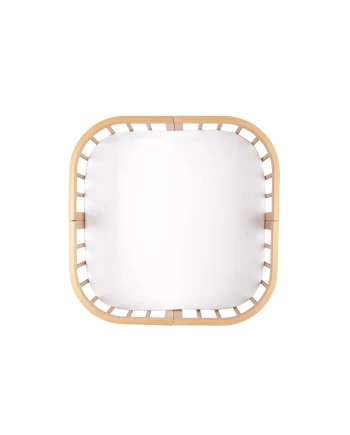 Set di lenzuolini in cotone per lettini 7-in-1 Bianco | Waldin