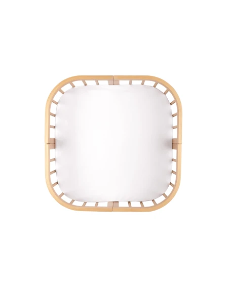 Set di lenzuolini in cotone per lettini 7-in-1 Bianco | Waldin