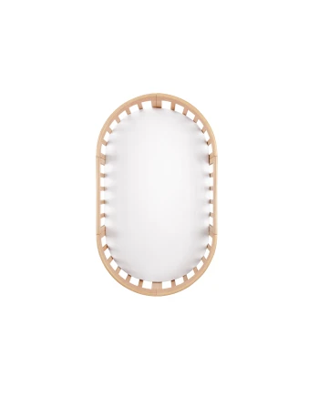 Set di lenzuolini in cotone per lettini ovali 7-in-1