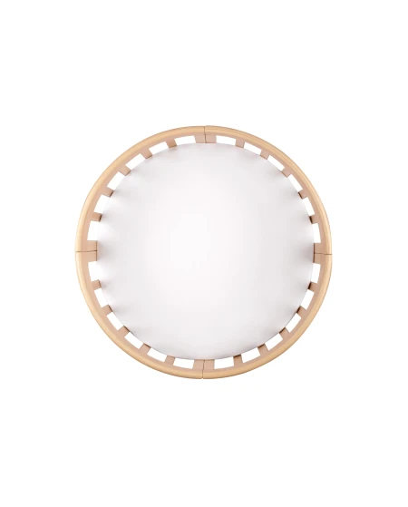 Set di lenzuolini in cotone per lettini ovali 7-in-1