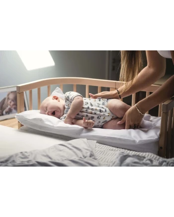 Lenzuolo con angoli per lettino co-sleeping 7in1 – Bianco Waldin