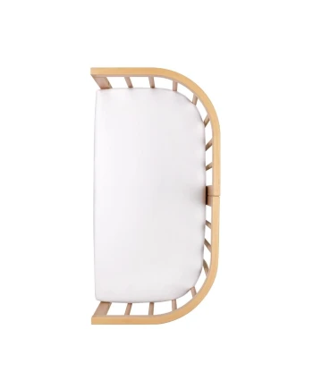 Lenzuolo con angoli per lettino co-sleeping 7in1 – Bianco Waldin