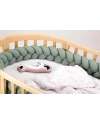 Paracolpi treccia per lettino in vari colori Waldin