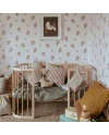 Lettino 7in1 con materasso - Naturale | Waldin