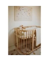 Lettino 7in1 con materasso - Naturale | Waldin