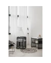 Lettino Ovale 7in1 con Materasso - Grafite
