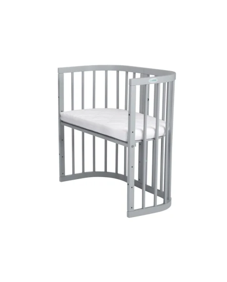 Lettino 7 in 1 con materasso Grigio | Waldin