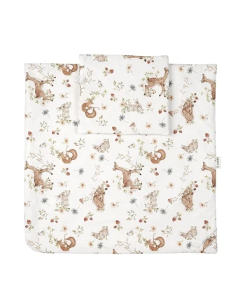 Copertina avvolgente - Set 2in1 con trapunta e cuscino | Waldin
