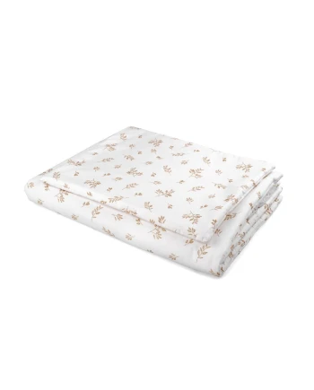 Set biancheria Junior 90x120 – Foglie marroni | Waldin