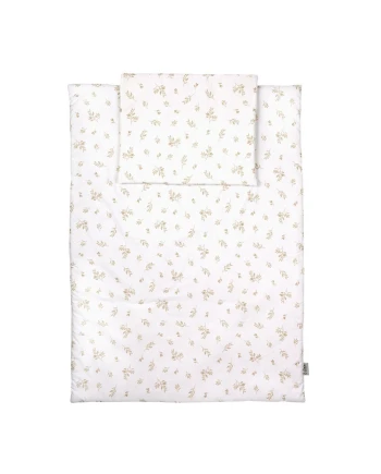 Set biancheria Junior 90x120 – Foglie marroni | Waldin