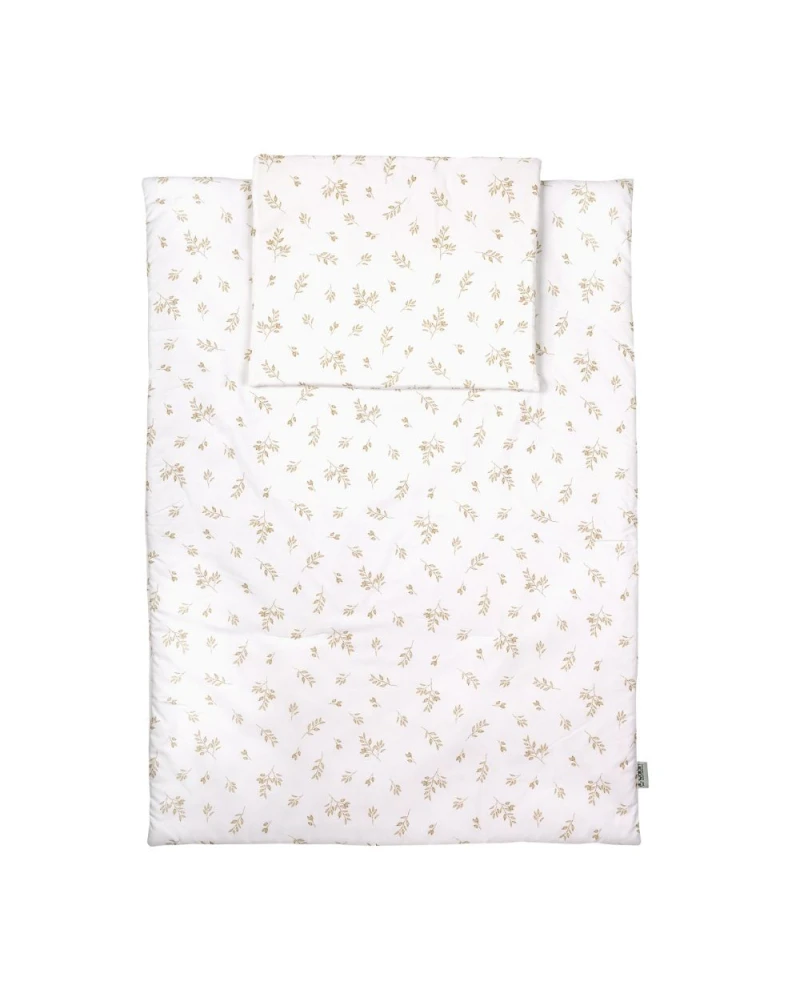 Set biancheria Junior 90x120 – Foglie marroni | Waldin Set biancheria Junior 90x120 – Foglie marroni | Waldin