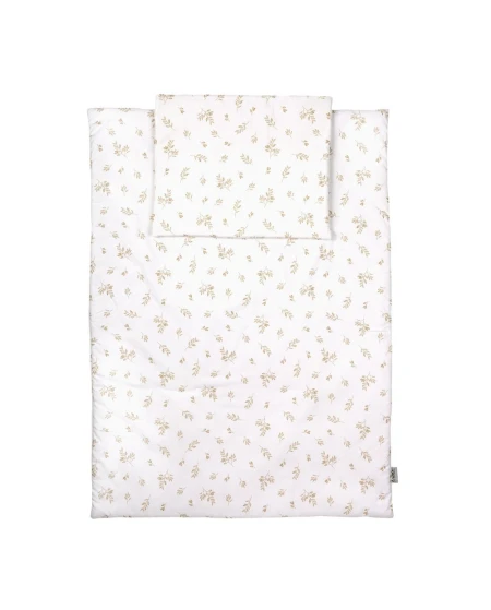 Set biancheria Junior 90x120 – Foglie marroni | Waldin