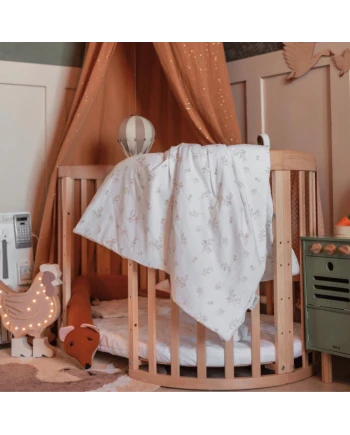 Set biancheria Junior 90x120 – Foglie marroni | Waldin