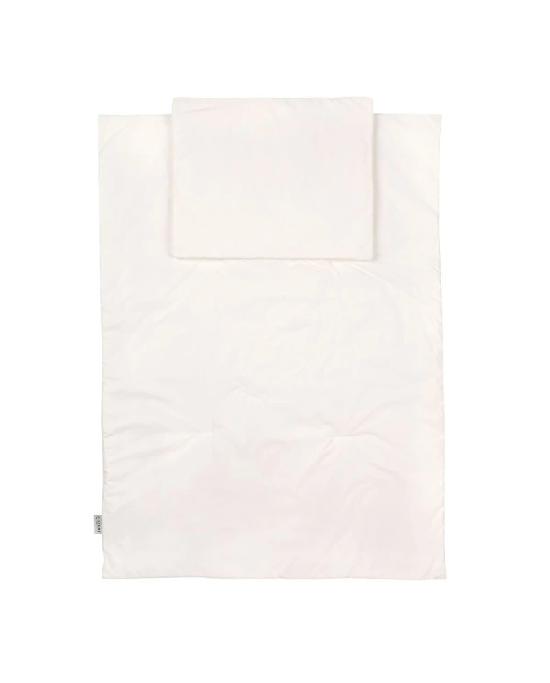 Set biancheria Junior 90x120 – Ecru Basic | Waldin