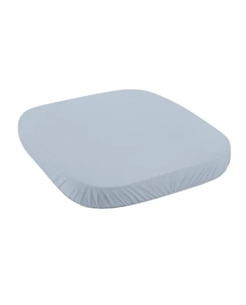 Lenzuolo con angoli in cotone biologico 73x73 cm – Blu WALDIN