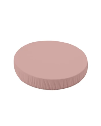 Lenzuolo con angoli in cotone biologico 73x73 cm – Ovale Rosa