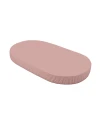 Lenzuolo con angoli in cotone biologico 123x73 cm – Ovale Rosa