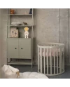 Culla Ovale 7in1 con Materasso - Oliva