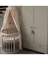 Culla Ovale 7in1 con Materasso - Oliva