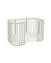 Lettino per bambini 7in1 con materasso - Olivia