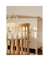 Lettino Ovale 7in1 con Materasso - Naturale | Waldin