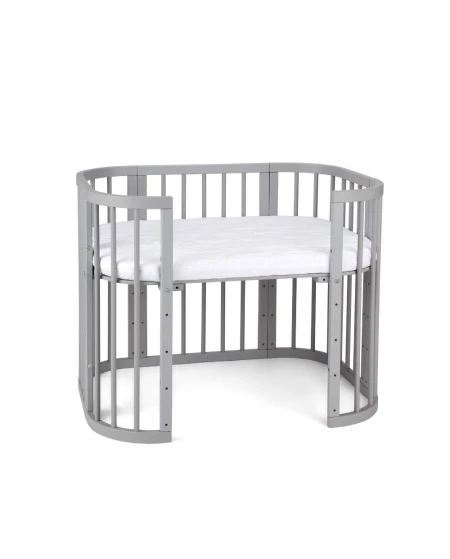 Lettino 5in1 con opzione materasso e culla - Grigio | Waldin