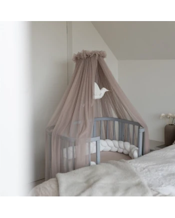 Lettino 5in1 con opzione materasso e culla - Grigio | Waldin