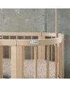 Łóżeczko drewniane 5 w 1 z opcją kołyski - NATURAL
