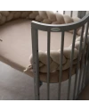 Lenzuolo con angoli in cotone 93x65 per lettino 5in1 Waldin