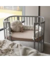 Lenzuolo con angoli in cotone 93x65 per lettino 5in1 Waldin