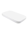 Lenzuolo con angoli in cotone biologico 124x73 cm – Bianco Waldin