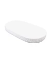 Lenzuolo con angoli in cotone biologico 123x73 cm – Ovale Bianco