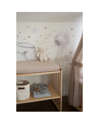 Lenzuolino per fasciatoio 70x50 cm – Taupe | Waldin