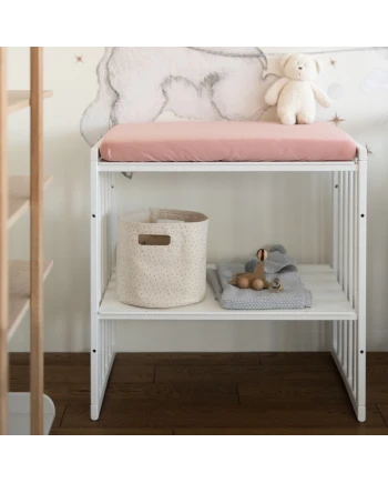 Lenzuolino per fasciatoio 70x50 cm – Rosa | Waldin