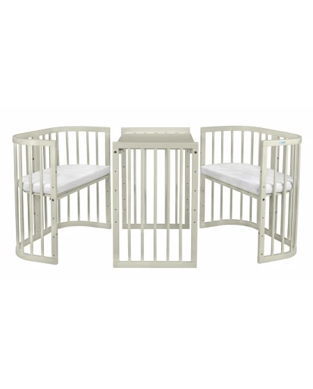 Lettino per bambini 7in1 con materasso - Olivia | Waldin
