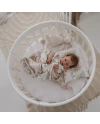 Lettino Ovale 7in1 con Materasso - Bianco | Waldin®