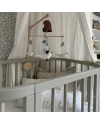 Lettino 5in1 con opzione materasso e culla - Olive | Waldin