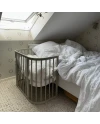 Lettino 5in1 con opzione materasso e culla - Olive | Waldin