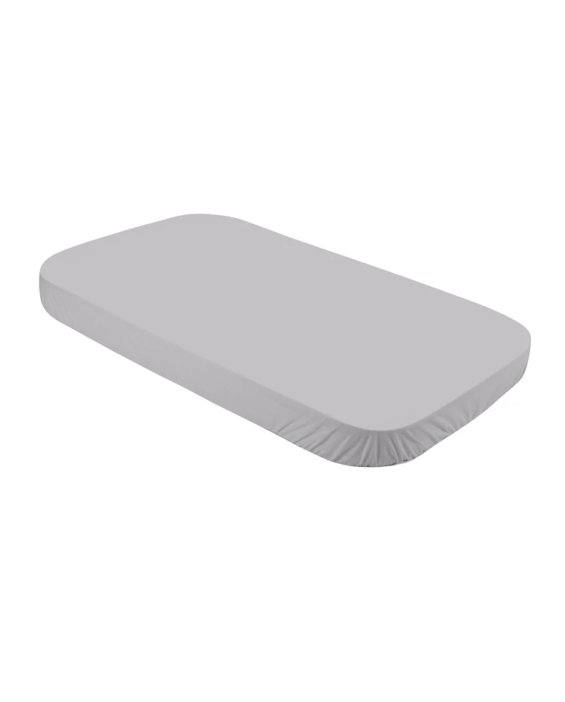Lenzuolo con angoli in cotone biologico 123x73 cm – Grigio | Waldin Lenzuolo con angoli in cotone biologico 123x73 cm – Grigio | Waldin