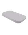Lenzuolo con angoli in cotone biologico 124x73 cm – Grigio | Waldin