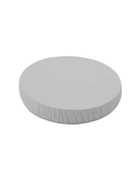 Lenzuolo con angoli in cotone biologico 73x73 cm – Ovale Grigio